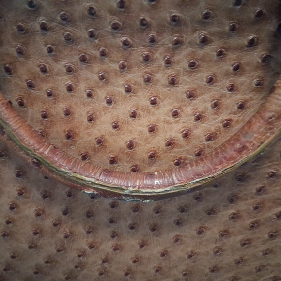 Ostrich Leather Attache - Winfried Kralle - One of a Kind - Exotique Design - Picture 16 of 16